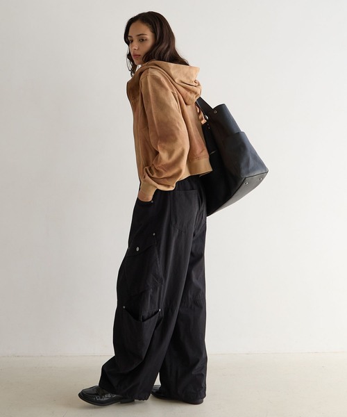 PBLIM(ページボーイリム)の「《UNISEX》タイダイフウZIPパーカー(パーカー・レディース・ブラウン/チャコールグレー・FREE)」の19枚目の写真