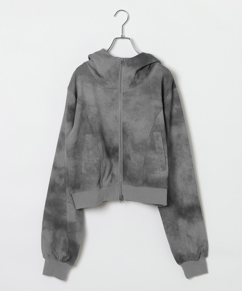 PBLIM(ページボーイリム)の「《UNISEX》タイダイフウZIPパーカー(パーカー・レディース・ブラウン/チャコールグレー・FREE)」の21枚目の写真