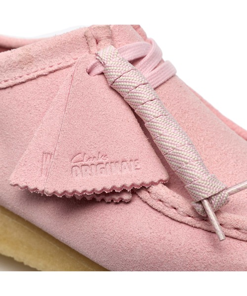 Clarks(クラークス)の「WALLABEE LIGHT PINK SUEDE(スニーカー・メンズ・ピンク・25.5cm/26.0cm/26.5cm/27.0cm)」の2枚目の写真