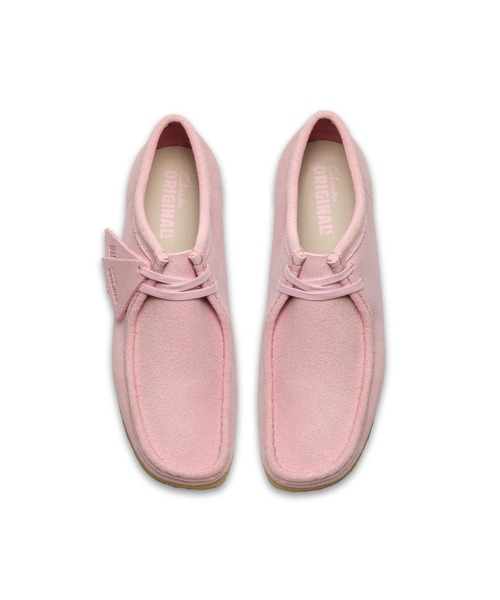 Clarks(クラークス)の「WALLABEE LIGHT PINK SUEDE(スニーカー・メンズ・ピンク・25.5cm/26.0cm/26.5cm/27.0cm)」の4枚目の写真