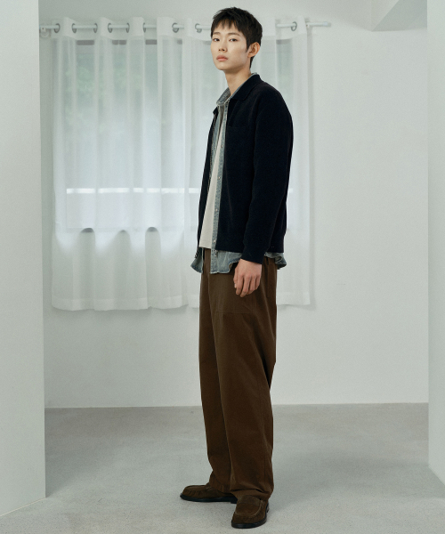 MINDBRIDGE(マインドブリッジ)の「COUTURE コットン100% ファティーグ セミワイド チノパンツ - 2カラー(その他パンツ・メンズ・ブラウン/ベージュ・30/32/34/36/29)」の12枚目の写真