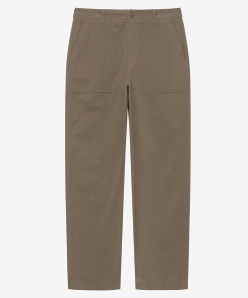 MINDBRIDGE(マインドブリッジ)の「COUTURE コットン100% ファティーグ セミワイド チノパンツ - 2カラー(その他パンツ・メンズ・ブラウン/ベージュ・30/32/34/36/29)」の15枚目の写真