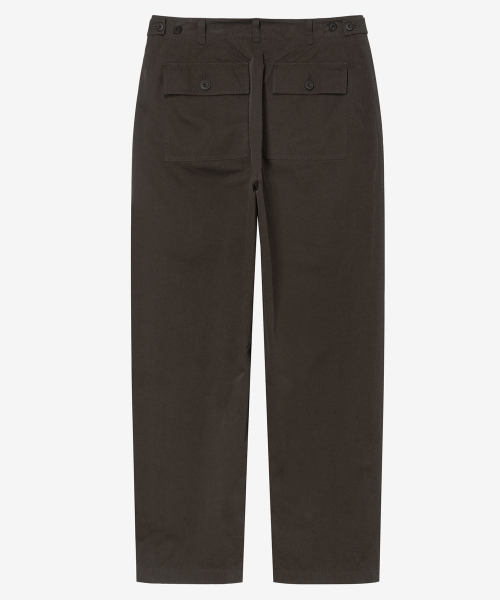 MINDBRIDGE(マインドブリッジ)の「COUTURE コットン100% ファティーグ セミワイド チノパンツ - 2カラー(その他パンツ・メンズ・ブラウン/ベージュ・30/32/34/36/29)」の18枚目の写真