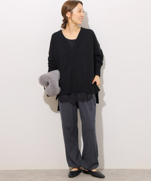 JOURNAL STANDARD relume（ジャーナルスタンダード　レリューム）の「【HOLIDAYS COMFORT/ホリデーズ コンフォート】 ドロストイージーパンツ（その他パンツ・レディース・ライトグレー/ボルドー/ダークパープル/ブラック系その他・FREE）」の20枚目の写真