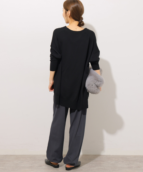 JOURNAL STANDARD relume（ジャーナルスタンダード　レリューム）の「【HOLIDAYS COMFORT/ホリデーズ コンフォート】 ドロストイージーパンツ（その他パンツ・レディース・ライトグレー/ボルドー/ダークパープル/ブラック系その他・FREE）」の22枚目の写真