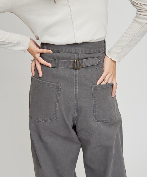 WILLOW（ウィロー）の「【willow】ダックタブ付きパンツ（その他パンツ・レディース・チャコールグレー/ベージュ・ONE SIZE）」の19枚目の写真