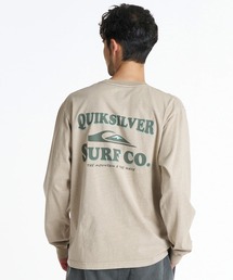 QUIKSILVER/クイックシルバー 長袖 Tシャツ ロンT ロゴ バックプリント QLT264006