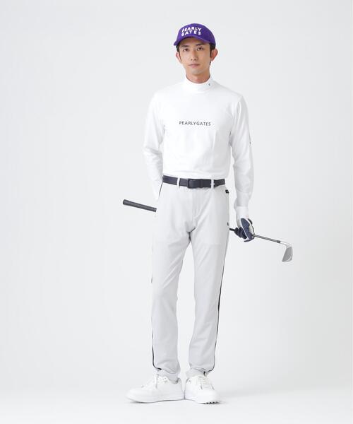 PEARLY GATES(パーリーゲイツ)の「プレイティングベアメッシュパンツ (MENS)(その他パンツ・メンズ・ネイビー/グレー・MEDIUM/X-LARGE/SMALL/LARGE)」の5枚目の写真