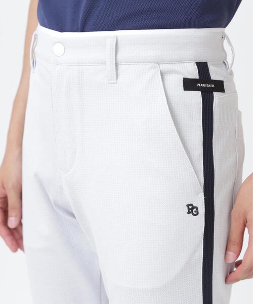 PEARLY GATES(パーリーゲイツ)の「プレイティングベアメッシュパンツ (MENS)(その他パンツ・メンズ・ネイビー/グレー・MEDIUM/X-LARGE/SMALL/LARGE)」の11枚目の写真