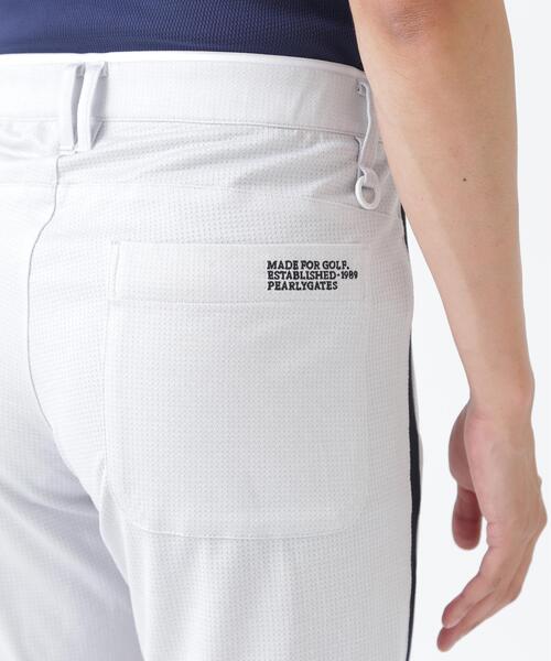 PEARLY GATES(パーリーゲイツ)の「プレイティングベアメッシュパンツ (MENS)(その他パンツ・メンズ・ネイビー/グレー・MEDIUM/X-LARGE/SMALL/LARGE)」の13枚目の写真