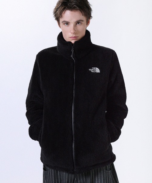 THE NORTH FACE(ザノースフェイス)の「THE NORTH FACE WHITE LABEL 【日本未発売】 フリース ジップアップボアジャケットCOMFY ALPHA FLEECE ZIP UP(ブルゾン・メンズ・ブラック系/ブラウン/アイボリー/グレー/ブラック系1・XL/S/L/M)」の3枚目の写真