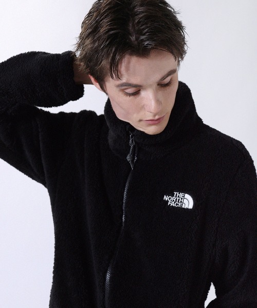 THE NORTH FACE(ザノースフェイス)の「THE NORTH FACE WHITE LABEL 【日本未発売】 フリース ジップアップボアジャケットCOMFY ALPHA FLEECE ZIP UP(ブルゾン・メンズ・ブラック系/ブラウン/アイボリー/グレー/ブラック系1・XL/S/L/M)」の17枚目の写真