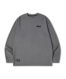 LIFE WORK（ライフワーク）の「レザーポイントワッペン長袖Tシャツ（Tシャツ/カットソー）」