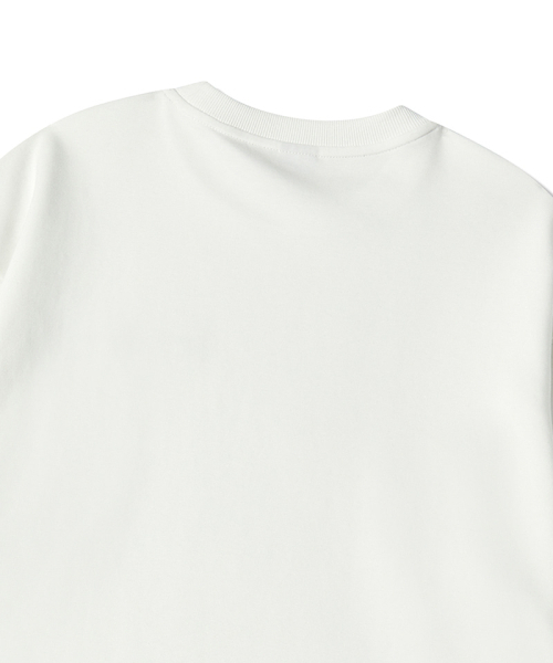 LIFE WORK(ライフワーク)の「レザーポイントワッペン長袖Tシャツ(Tシャツ/カットソー・レディース・ブラック/ホワイト/ダークグレー・MEDIUM/SMALL/LARGE)」の6枚目の写真