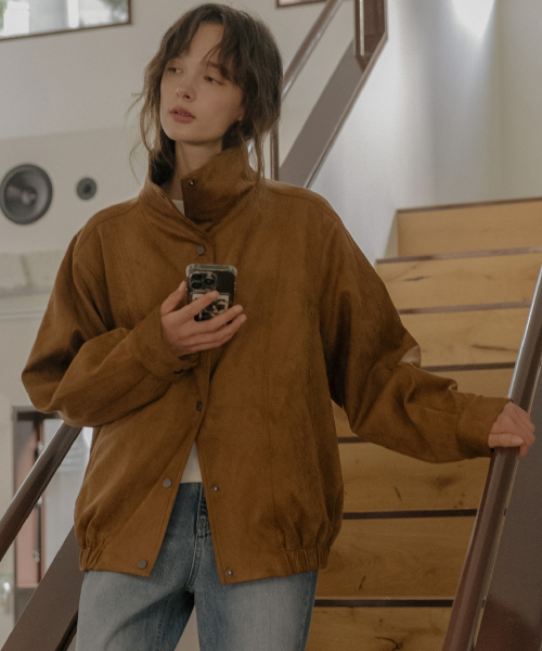 TILL I DIE（ティルアイダイ）の「Leather quilting high neck blouson [TIFA06LE01]_Black（ライダースジャケット・レディース・ブラック・FREE）」の3枚目の写真