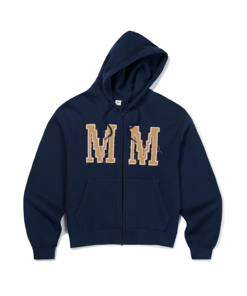 MMLG(エムエムエルジー)の「MM CRAFT HOOD ZIPUP (AUTHENTIC NAVY)(パーカー・レディース・その他・MEDIUM/SMALL/X-LARGE/LARGE)」の2枚目の写真