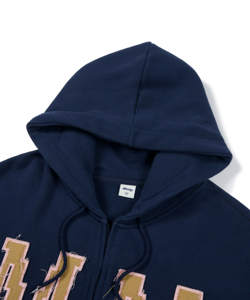 MMLG(エムエムエルジー)の「MM CRAFT HOOD ZIPUP (AUTHENTIC NAVY)(パーカー・レディース・その他・MEDIUM/SMALL/X-LARGE/LARGE)」の5枚目の写真