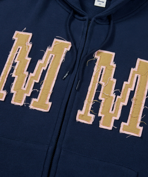 MMLG(エムエムエルジー)の「MM CRAFT HOOD ZIPUP (AUTHENTIC NAVY)(パーカー・レディース・その他・MEDIUM/SMALL/X-LARGE/LARGE)」の6枚目の写真