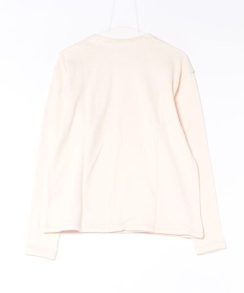 DRESSLAVE(ドレスレイブ)の「airy soft jersey crew neck pull(Tシャツ/カットソー・レディース・ホワイト/ベージュ・38)」の3枚目の写真