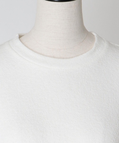 DRESSLAVE(ドレスレイブ)の「airy soft jersey crew neck pull(Tシャツ/カットソー・レディース・ホワイト/ベージュ・38)」の17枚目の写真