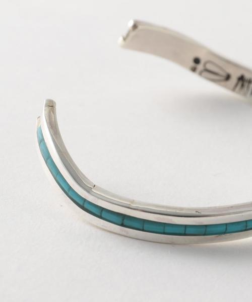 METAPHORE（メタファー）の「＜METAPHORE×ALOIS WAGNER＞ TQ/ML BG/ﾊﾞﾝｸﾞﾙ（バングル/リストバンド・メンズ・シルバー・FREE）」の4枚目の写真