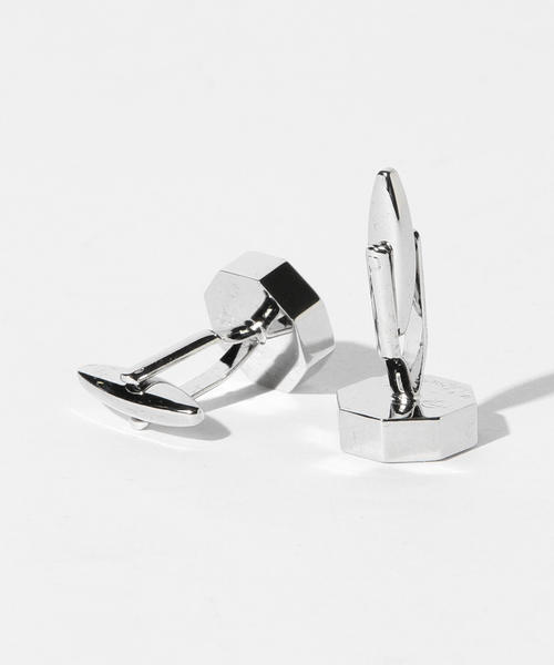 BEAMS F（ビームスエフ）の「ElizabethParker / オクタゴンカフリンクス（カフリンクス・メンズ・ブルー/ブラック/ホワイト・ONE SIZE）」の11枚目の写真