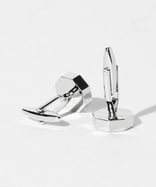 BEAMS F（ビームスエフ）の「ElizabethParker / オクタゴンカフリンクス（カフリンクス・メンズ・ブルー/ブラック/ホワイト・ONE SIZE）」の8枚目の写真