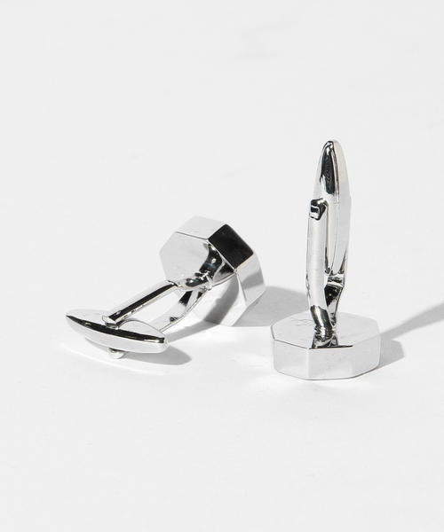 BEAMS F（ビームスエフ）の「ElizabethParker / オクタゴンカフリンクス（カフリンクス・メンズ・ブルー/ブラック/ホワイト・ONE SIZE）」の5枚目の写真