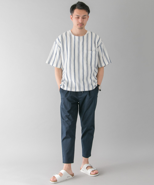 URBAN RESEARCH（アーバンリサーチ）の「UR スペック楊柳シャツTee（シャツ/ブラウス・メンズ・ブルー系その他/ホワイト系その他/ブルー・MEDIUM/LARGE）」の11枚目の写真