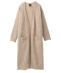 X-girl | MOHAIR KNIT LONG CARDIGAN /ニット/コーディガン/カーディガン/ロング丈/ふわふわ/シンプル(カーディガン/ボレロ)