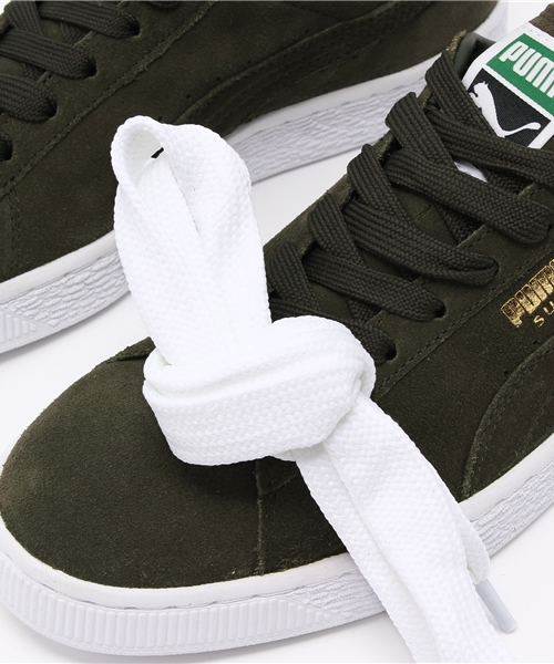 PUMA（プーマ）の「PUMA スニーカー SUEDE Classic（スニーカー・メンズ・ネイビー/アーミー・27/26/28/26.5/27.5）」の3枚目の写真