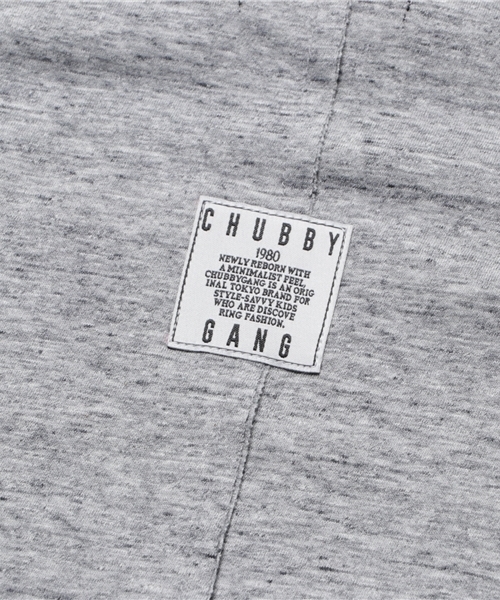 CHUBBYGANG（チャビーギャング）の「フロントステッチハイネックロングTシャツ（Tシャツ/カットソー・キッズ・ブラック/ライトグレー/ホワイト・140/150/120/110/130/160/100）」の8枚目の写真