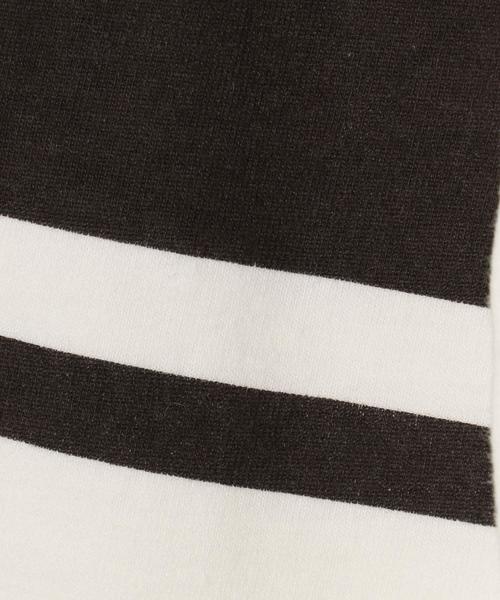 coen（コーエン）の「【coen kids】フットボールTシャツ（100～150cm)（Tシャツ/カットソー・キッズ・オフホワイト/ネイビー・140/150/100/110/120/130）」の7枚目の写真