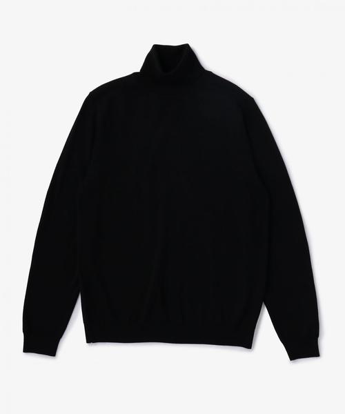 UNITED ARROWS（ユナイテッドアローズ）の「USET ハイゲージ タートルネック◆（ニット/セーター・メンズ・ロイヤルブルー/ベージュ/ブラック/ネイビー/ダークグレー・X-SMALL/LARGE/MEDIUM/SMALL/XX-LARGE/X-LARGE）」の2枚目の写真