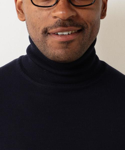 UNITED ARROWS（ユナイテッドアローズ）の「USET ハイゲージ タートルネック◆（ニット/セーター・メンズ・ロイヤルブルー/ベージュ/ブラック/ネイビー/ダークグレー・X-SMALL/LARGE/MEDIUM/SMALL/XX-LARGE/X-LARGE）」の20枚目の写真