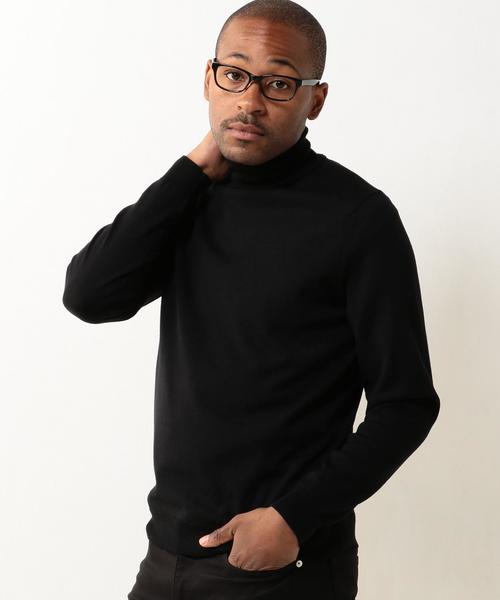 UNITED ARROWS（ユナイテッドアローズ）の「USET ハイゲージ タートルネック◆（ニット/セーター・メンズ・ロイヤルブルー/ベージュ/ブラック/ネイビー/ダークグレー・X-SMALL/LARGE/MEDIUM/SMALL/XX-LARGE/X-LARGE）」の15枚目の写真