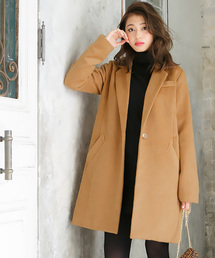 KOBE LETTUCE | フェイクウールチェスターコート(チェスターコート)