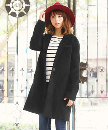 KOBE LETTUCE（コウベレタス）の「フェイクウールチェスターコート（チェスターコート・メンズ）」