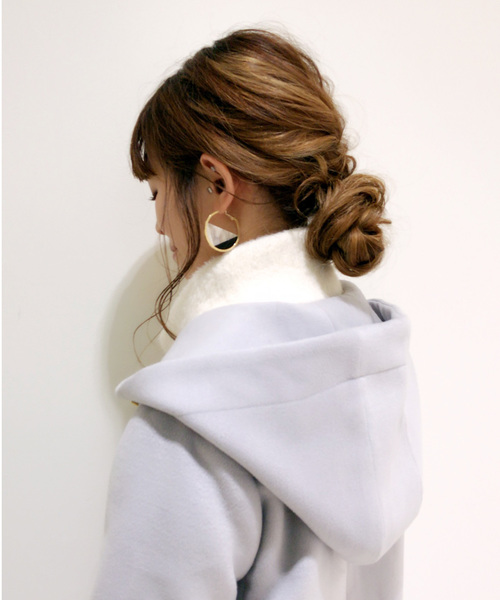 archives（アルシーヴ）の「【ZOZOTOWN限定】ミディ丈フードコート（その他アウター・レディース・オフホワイト/ライトグレー/ネイビー・MEDIUM）」の17枚目の写真