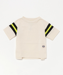 COMECHATTO&CLOSET | フットボール５分袖ルーズスウェット(スウェット)