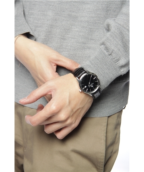 BEAUTY&YOUTH UNITED ARROWS（ビューティーアンドユースユナイテッドアローズ）の「BY プレーン レザーベルト（アナログ腕時計・メンズ・ホワイト/オフホワイト/ブラック/ネイビー・フリー）」の19枚目の写真