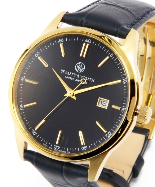 BEAUTY&YOUTH UNITED ARROWS（ビューティーアンドユースユナイテッドアローズ）の「BY プレーン レザーベルト（アナログ腕時計・メンズ・ホワイト/オフホワイト/ブラック/ネイビー・フリー）」の15枚目の写真