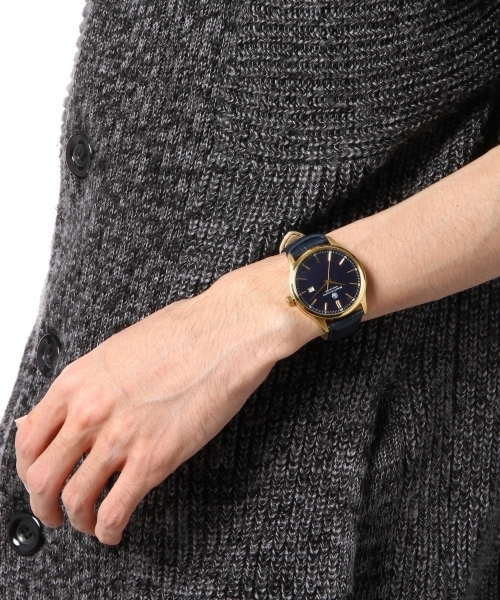 BEAUTY&YOUTH UNITED ARROWS（ビューティーアンドユースユナイテッドアローズ）の「BY プレーン レザーベルト（アナログ腕時計・メンズ・ホワイト/オフホワイト/ブラック/ネイビー・フリー）」の18枚目の写真