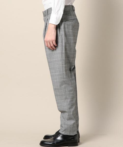 BEAUTY&YOUTH UNITED ARROWS（ビューティーアンドユースユナイテッドアローズ）の「BY Dress グレンチェック 1P パンツ-LOAFER ◆（スーツパンツ・メンズ・グレー・48/46/44/50）」の5枚目の写真