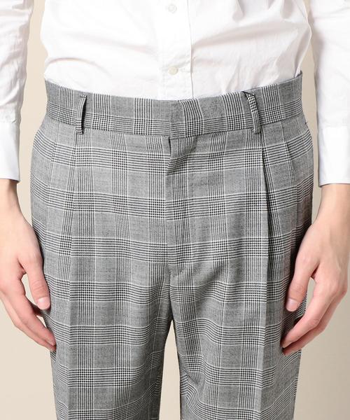 BEAUTY&YOUTH UNITED ARROWS（ビューティーアンドユースユナイテッドアローズ）の「BY Dress グレンチェック 1P パンツ-LOAFER ◆（スーツパンツ・メンズ・グレー・48/46/44/50）」の7枚目の写真