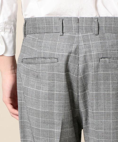 BEAUTY&YOUTH UNITED ARROWS（ビューティーアンドユースユナイテッドアローズ）の「BY Dress グレンチェック 1P パンツ-LOAFER ◆（スーツパンツ・メンズ・グレー・48/46/44/50）」の9枚目の写真