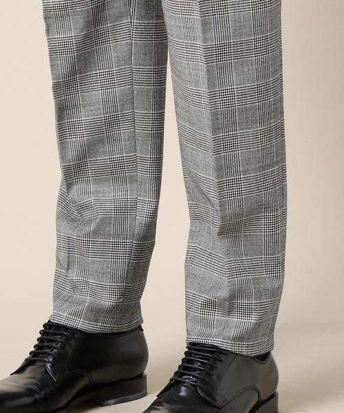 BEAUTY&YOUTH UNITED ARROWS（ビューティーアンドユースユナイテッドアローズ）の「BY Dress グレンチェック 1P パンツ-LOAFER ◆（スーツパンツ・メンズ・グレー・48/46/44/50）」の10枚目の写真