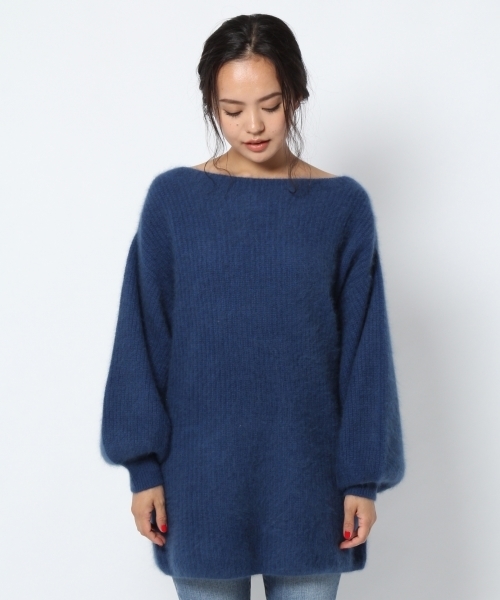 laboratory work(ラボラトリーワーク)の「【ふわふわ上質】フェレットアゼロングニット(ニット/セーター・レディース・ブラウン/グレー/ピンク/ブルー系その他・MEDIUM)」の22枚目の写真