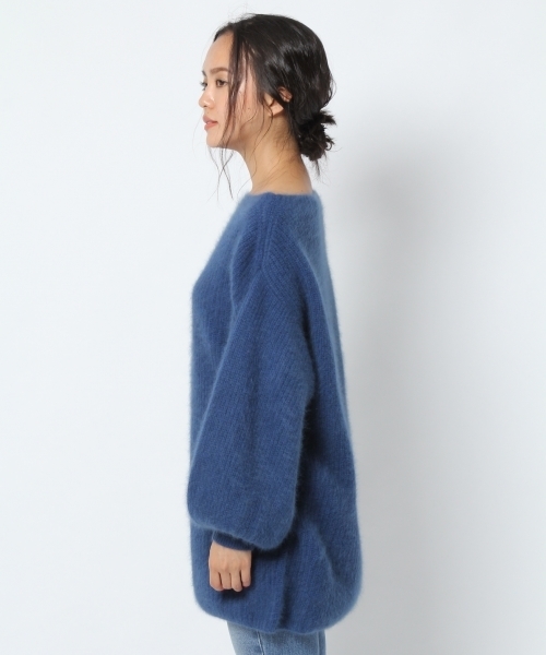 laboratory work(ラボラトリーワーク)の「【ふわふわ上質】フェレットアゼロングニット(ニット/セーター・レディース・ブラウン/グレー/ピンク/ブルー系その他・MEDIUM)」の21枚目の写真