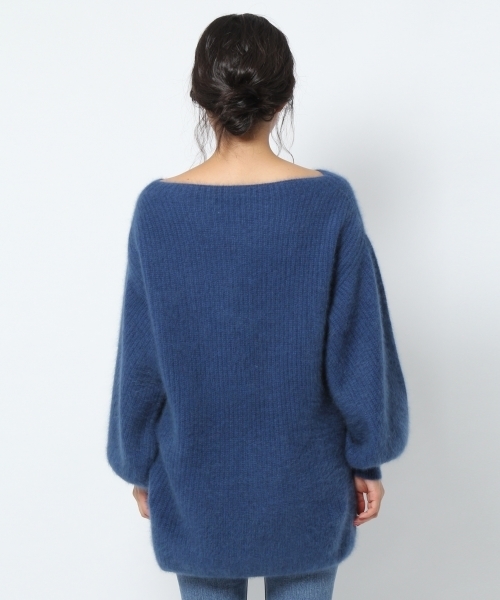 laboratory work(ラボラトリーワーク)の「【ふわふわ上質】フェレットアゼロングニット(ニット/セーター・レディース・ブラウン/グレー/ピンク/ブルー系その他・MEDIUM)」の20枚目の写真